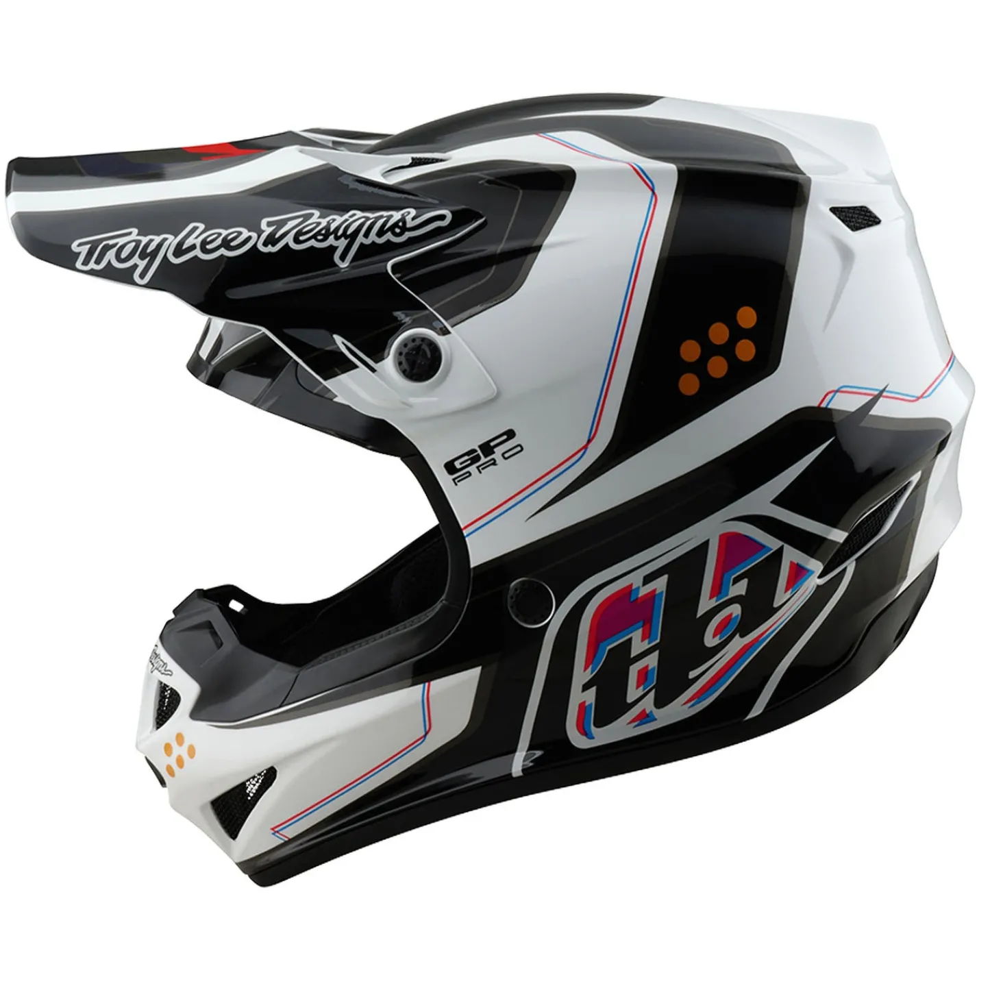 Troy Lee Designs Helmets|Off Road^Youth GP Pro Helmet Trooper White