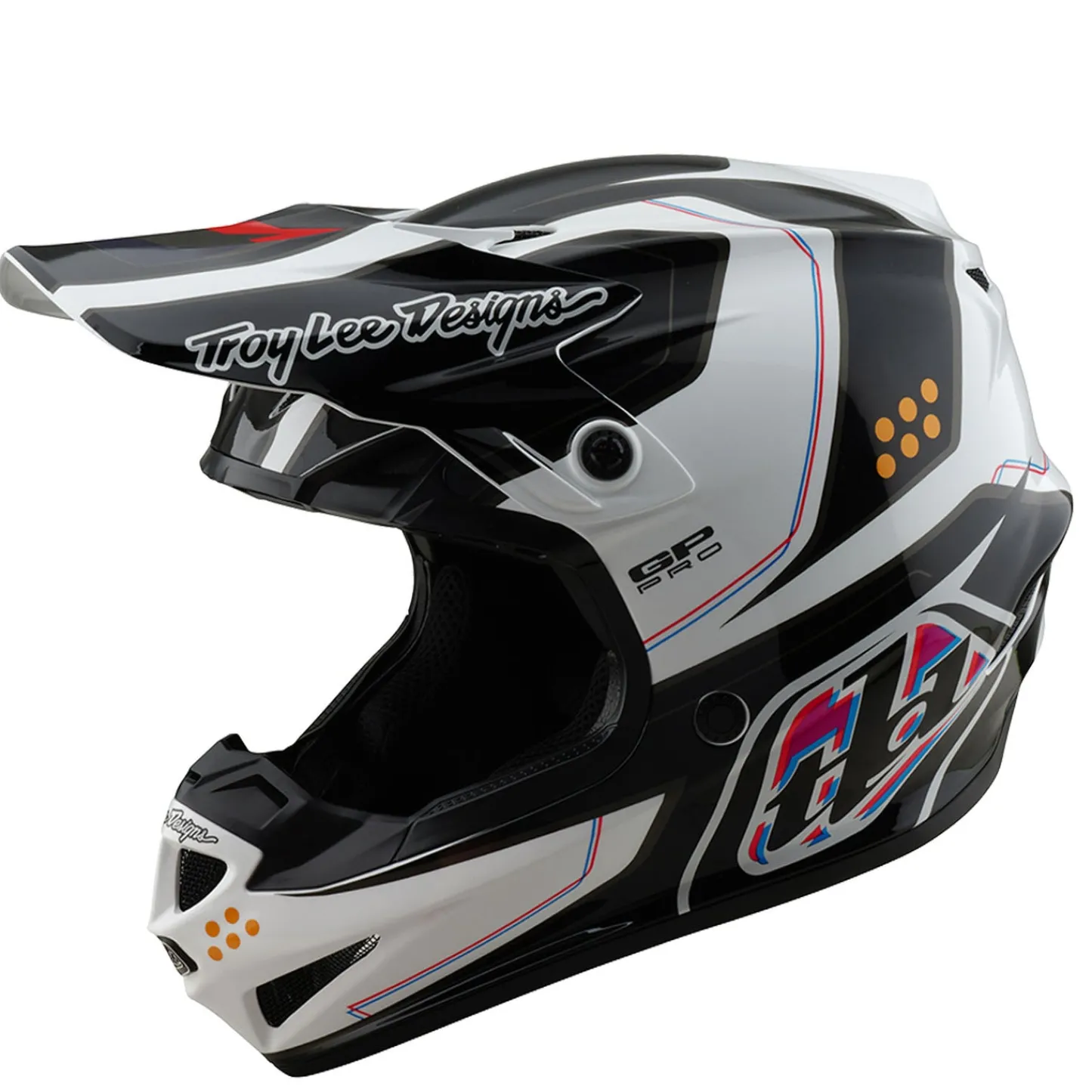 Troy Lee Designs Helmets|Off Road^Youth GP Pro Helmet Trooper White
