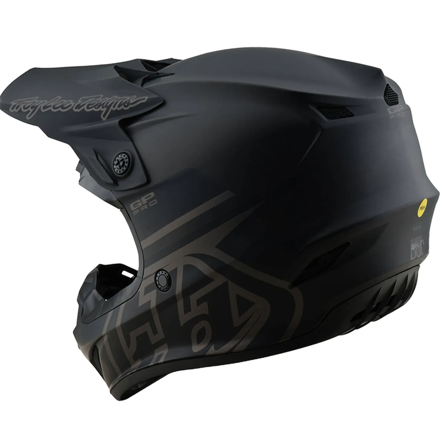 Troy Lee Designs Helmets|Off Road^Youth GP Pro Helmet W/MIPS Mono Black