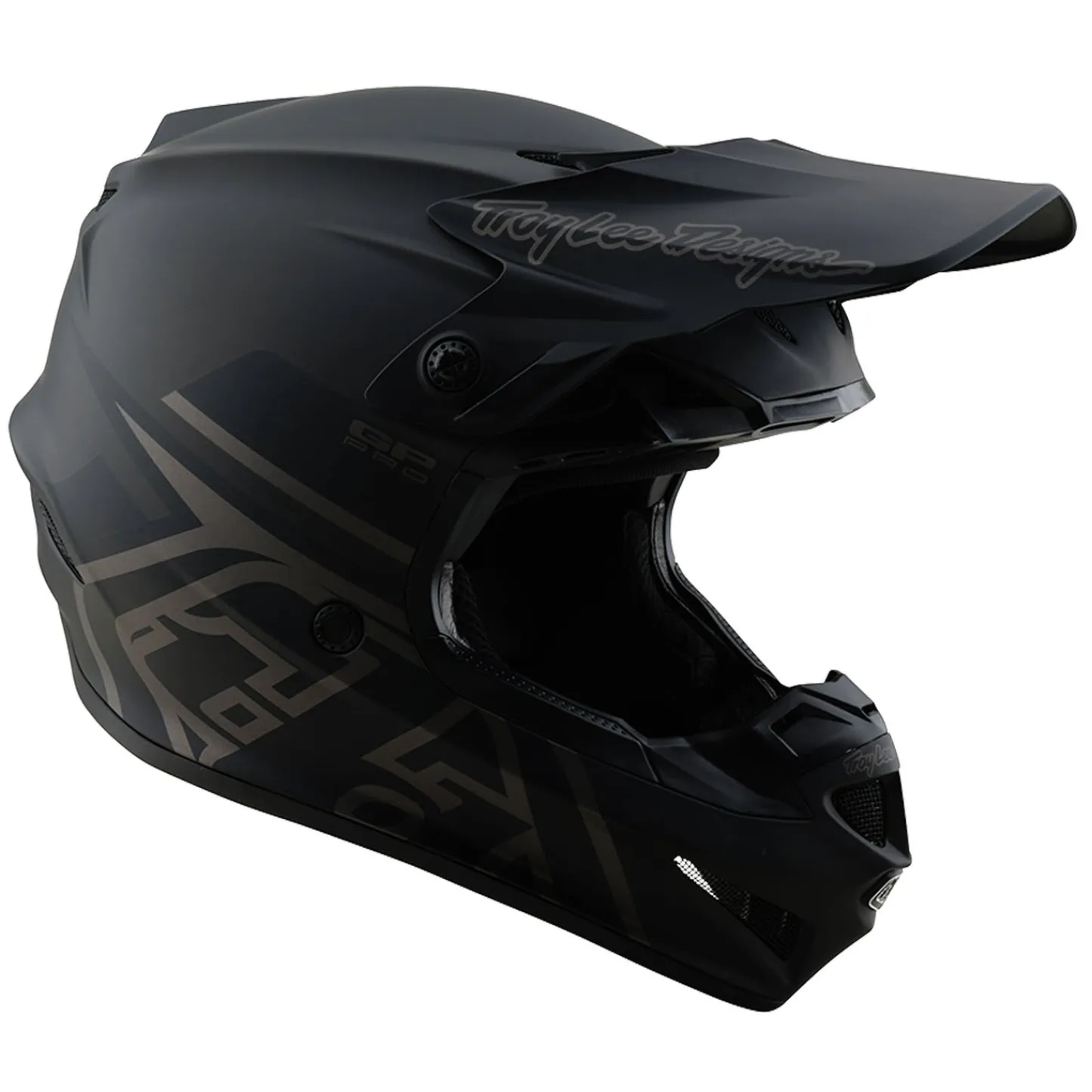 Troy Lee Designs Helmets|Off Road^Youth GP Pro Helmet W/MIPS Mono Black