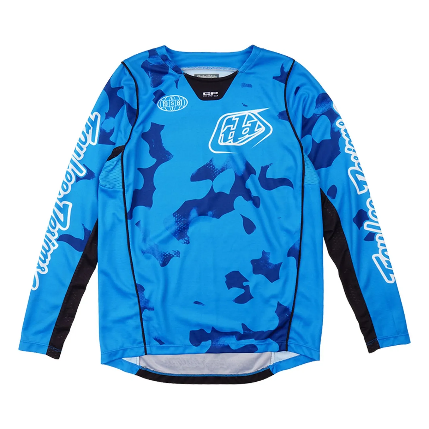 Troy Lee Designs Jerseys^Youth GP Pro Jersey Blotted Bright Blue