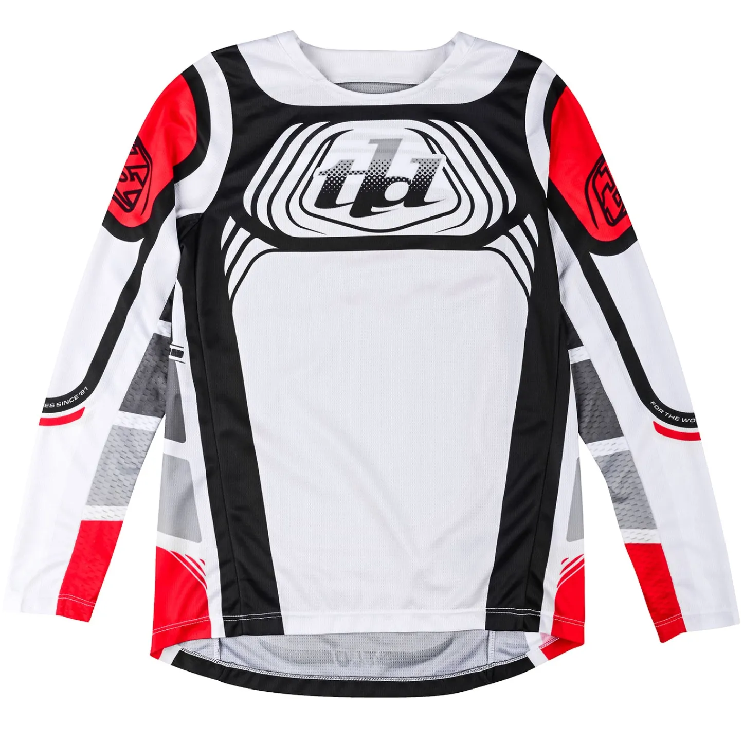 Troy Lee Designs Jerseys^Youth GP Pro Jersey Wavez Off-White / Red