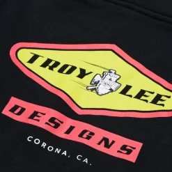 Troy Lee Designs Youth Outerwear^Youth Pullover Carb Black