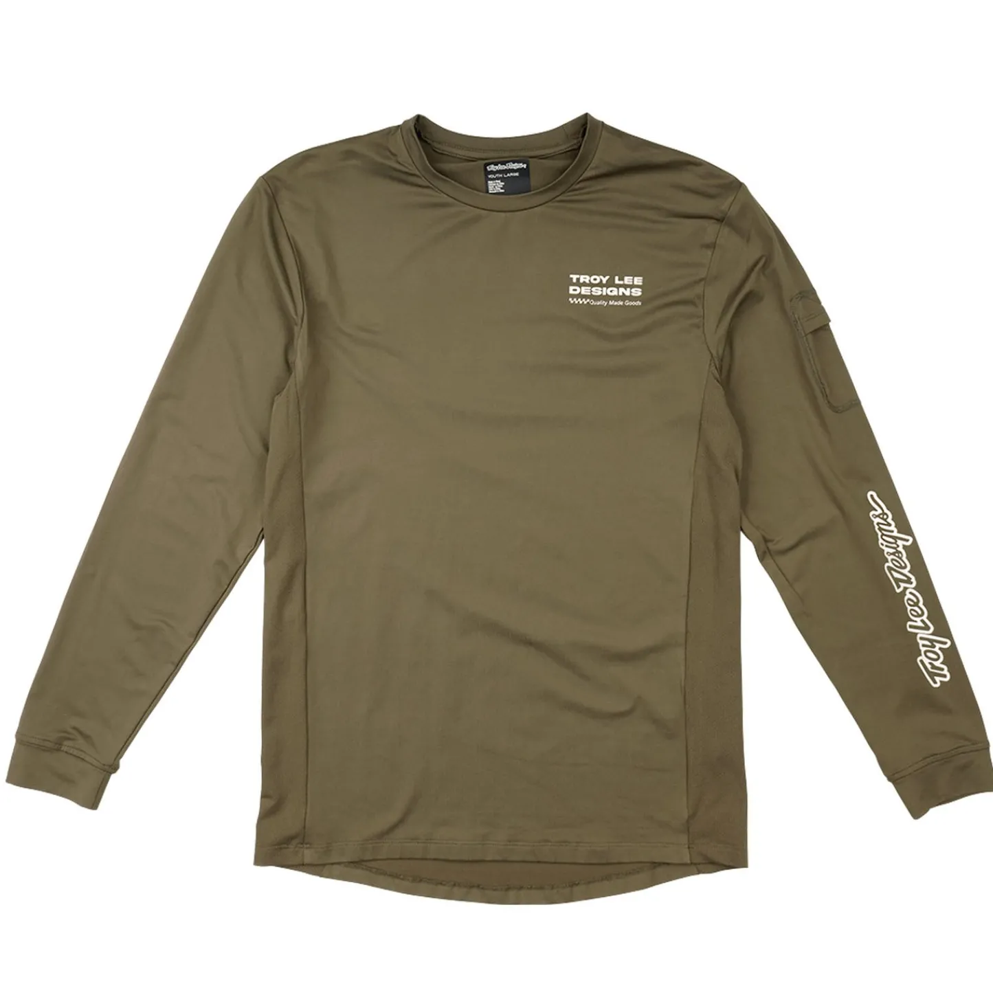 Troy Lee Designs Jerseys^Youth Ruckus Long Sleeve Ride Tee Factory Caper