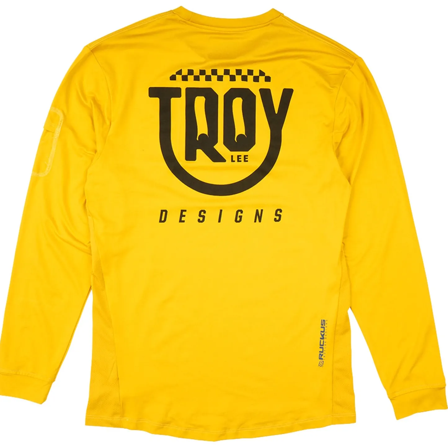 Troy Lee Designs Jerseys^Youth Ruckus Long Sleeve Ride Tee Eyez Safron