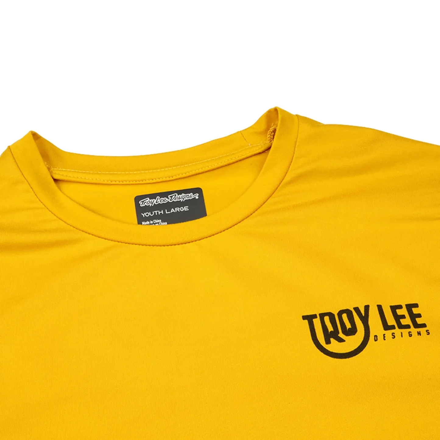 Troy Lee Designs Jerseys^Youth Ruckus Long Sleeve Ride Tee Eyez Safron