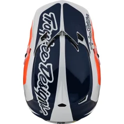 Troy Lee Designs Helmets|Se4^Youth SE4 Polyacrylite Helmet Corsa Navy / Orange