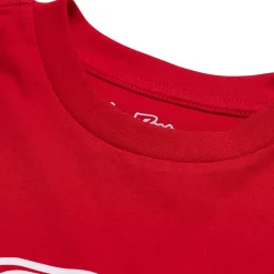 Troy Lee Designs Youth Tees^Youth Short Sleeve Tee Badge Team Red