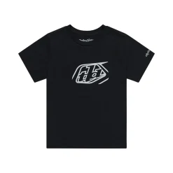Troy Lee Designs Youth Tees^Youth Short Sleeve Tee Badge Black