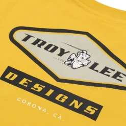 Troy Lee Designs Youth Tees^Youth Short Sleeve Tee Carb Golden