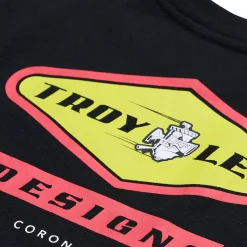 Troy Lee Designs Youth Tees^Youth Short Sleeve Tee Carb Black