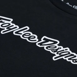 Troy Lee Designs Youth Tees^Youth Short Sleeve Tee Signature Black