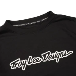 Troy Lee Designs Jerseys^Youth Skyline Ride Long Sleeve Tee Signature Black