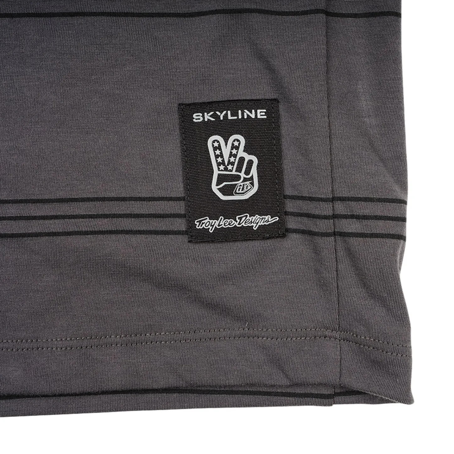 Troy Lee Designs Jerseys^Youth Skyline Ride Short Sleeve Tee Washed Out Smoke