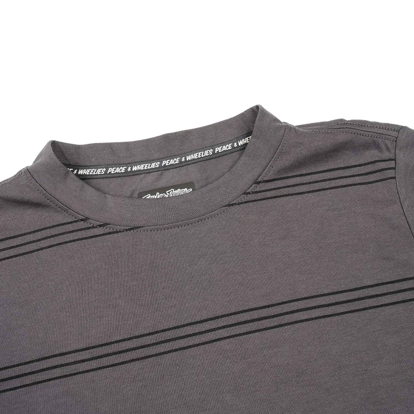Troy Lee Designs Jerseys^Youth Skyline Ride Short Sleeve Tee Washed Out Smoke