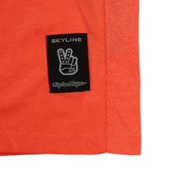 Troy Lee Designs Jerseys^Youth Skyline Ride Short Sleeve Tee P&W Melon
