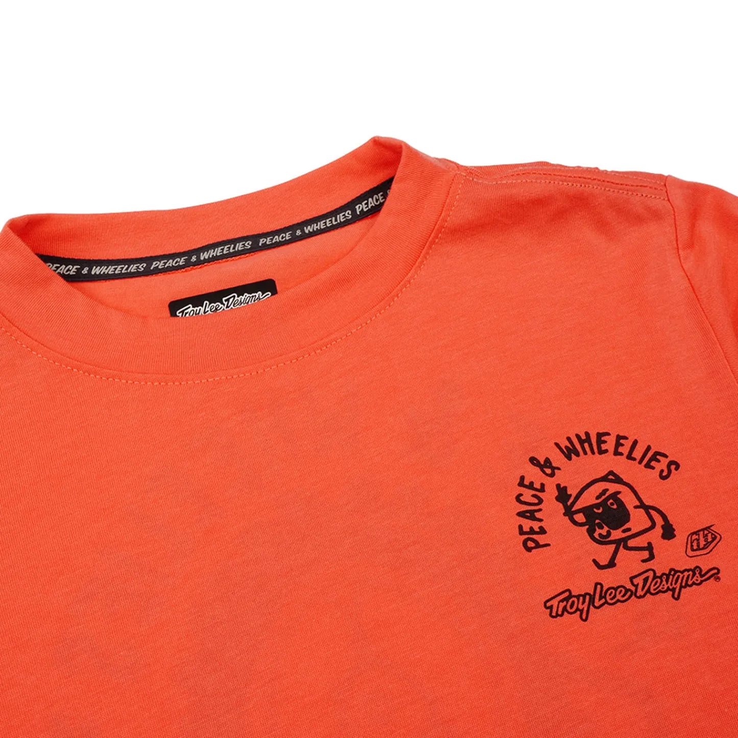 Troy Lee Designs Jerseys^Youth Skyline Ride Short Sleeve Tee P&W Melon