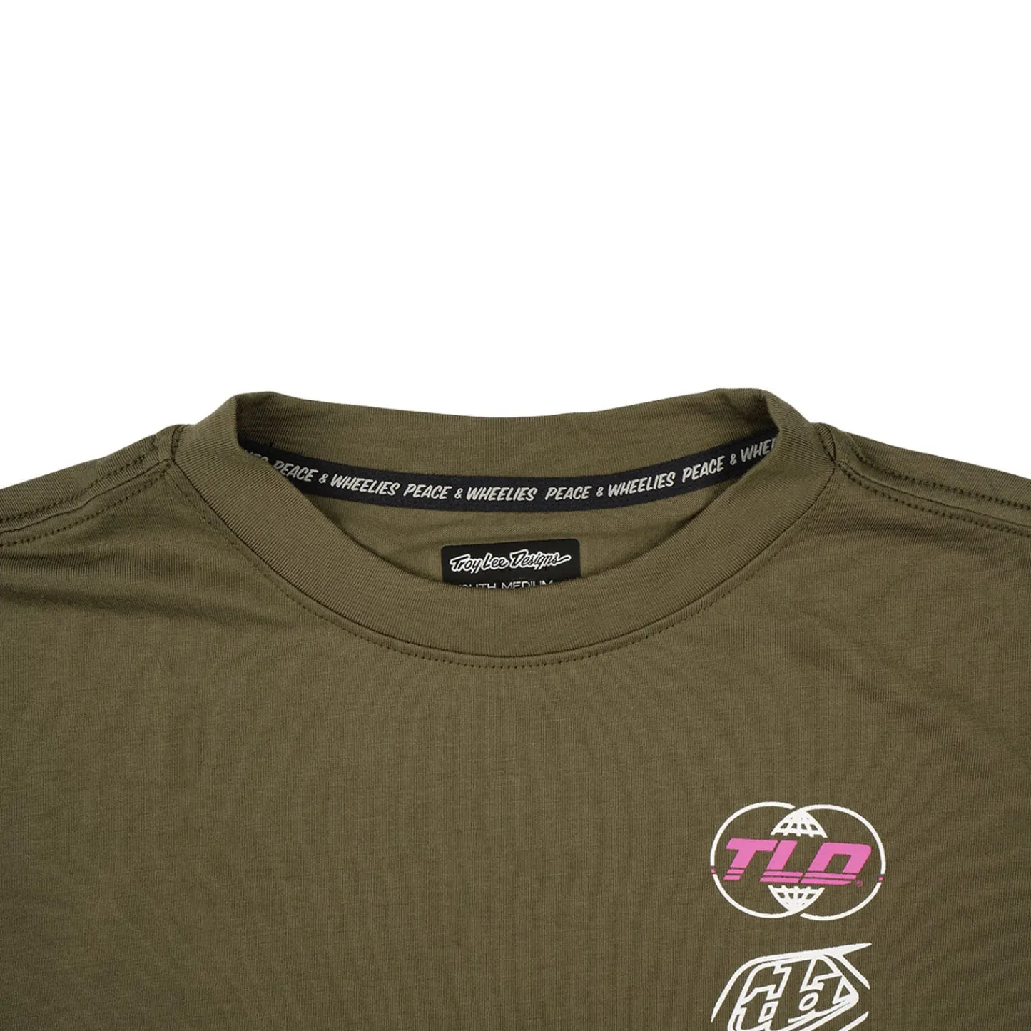 Troy Lee Designs Jerseys^Youth Skyline Ride Short Sleeve Tee Worldwide Caper