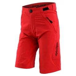 Troy Lee Designs Pants & Shorts^Youth Skyline Short Shell Mono Fiery Red