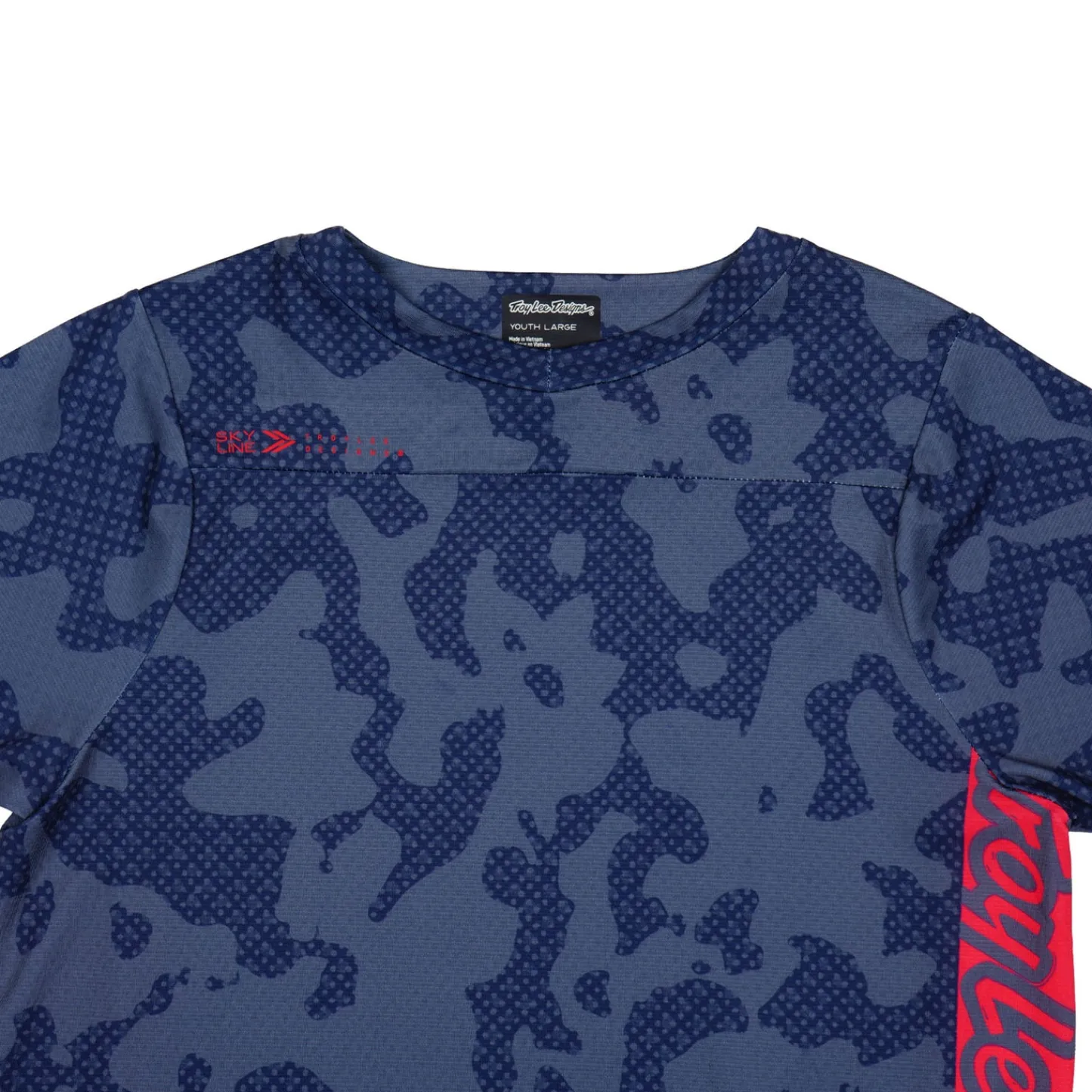 Troy Lee Designs Jerseys^Youth Skyline Short Sleeve Jersey Scrubland Steel Blue