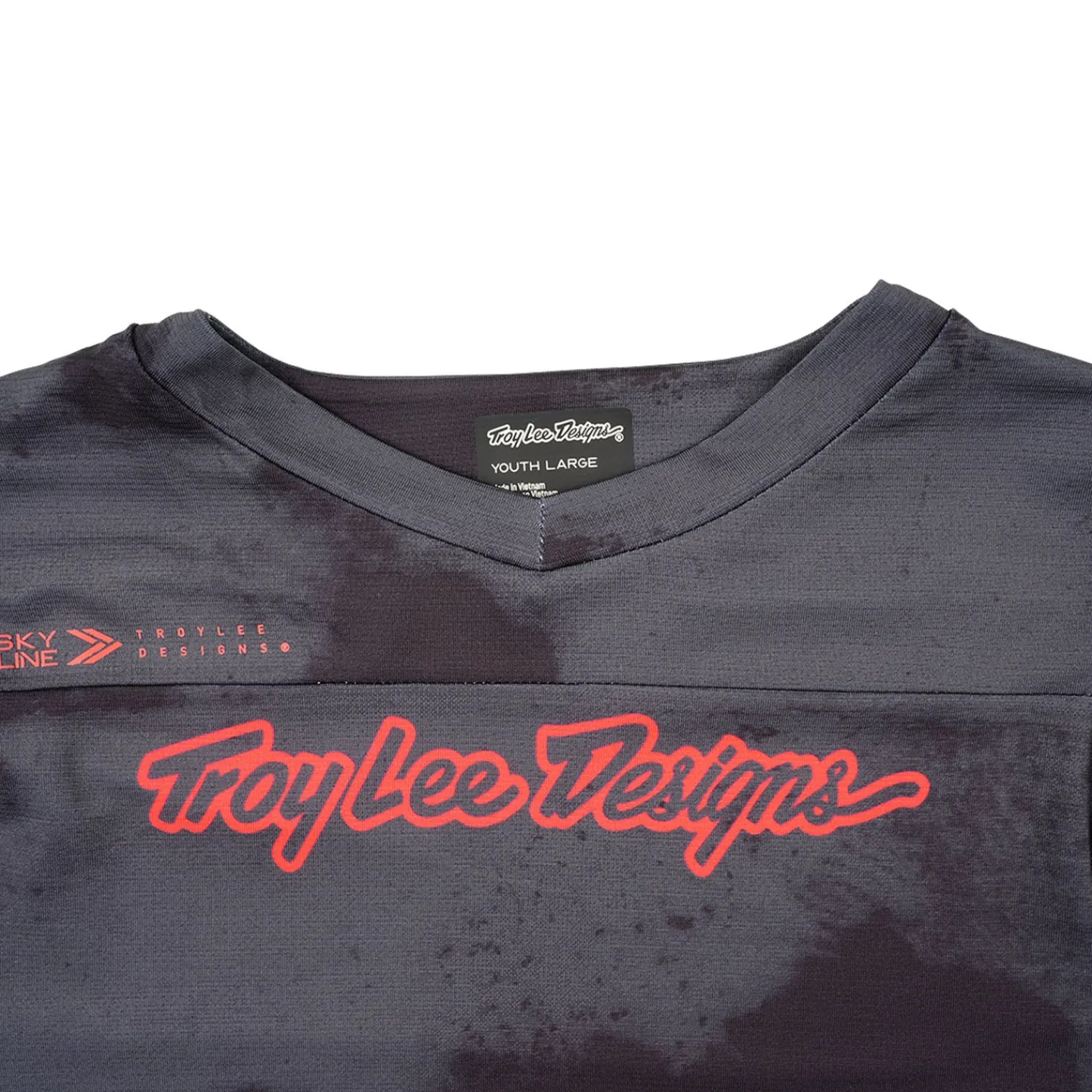 Troy Lee Designs Jerseys^Youth Skyline Short Sleeve Jersey Flared Carbon