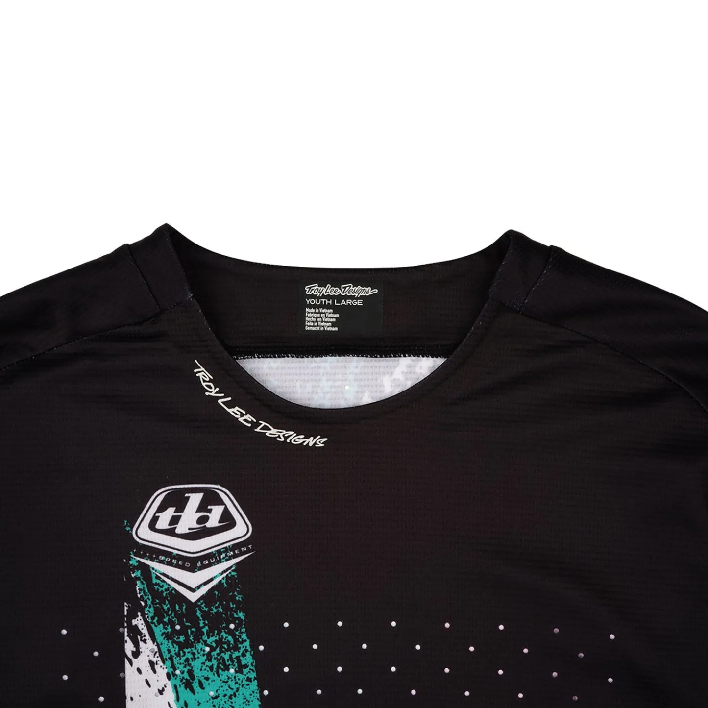 Troy Lee Designs Jerseys^Youth Sprint Jersey Full Pull Black