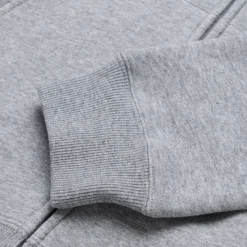 Troy Lee Designs Fleece^Zip Up Hoodie Signature Gray Heather